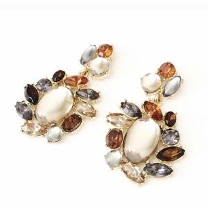 Banana Republic Crystal Drop earrings NWT 79